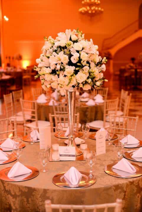 Imagem 3 blog Arranjos de Mesa para o Casamento como escolher